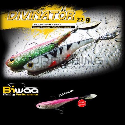 Biwaa DIVINATOR MEDIUM 18cm 35gr 13 Pink Ice