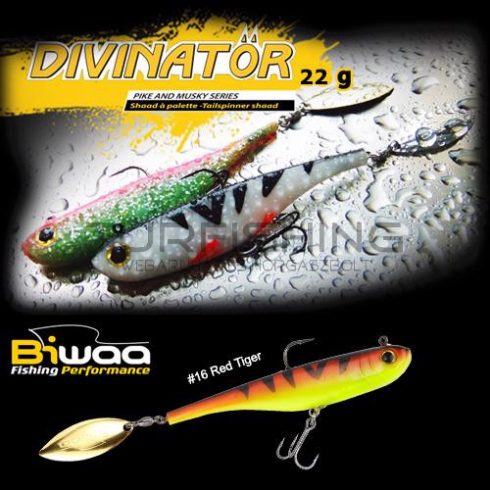 Biwaa DIVINATOR JUNIOR 14cm 22gr 16 Red Tiger