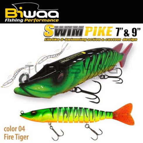 Biwaa SWIMPIKE SS 7" 18cm 26gr 04 Fire Tiger