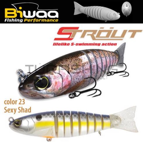 Biwaa SWIMBAIT STROUT 5.5" 14cm 29gr 23 Sexy Shad