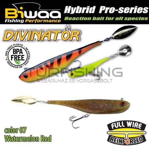 Biwaa DIVINATOR MINI 9.5cm 9gr 07 Watermelon Red