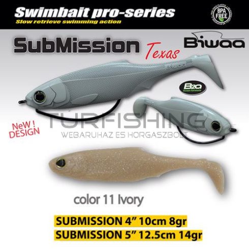 Biwaa SUBMISSION 4" 10cm 11 Ivory