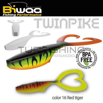 Biwaa TWINPIKE 6" 15cm 24gr 16 Red Tiger