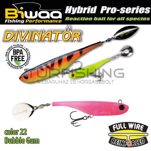 Biwaa DIVINATOR MINI 9.5cm 9gr 22 Bubble Gum