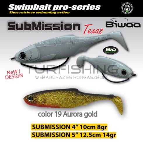 Biwaa SUBMISSION 4" 10cm 19 Aurora Gold