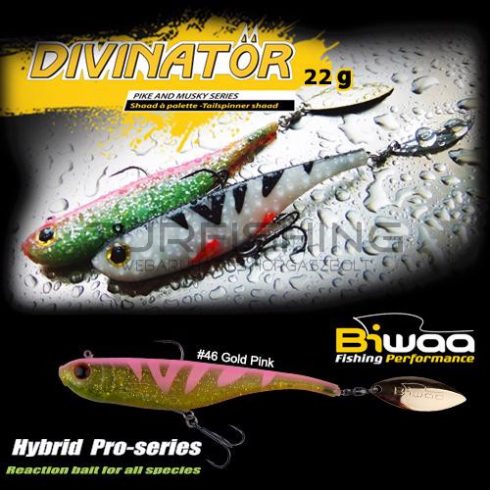 Biwaa DIVINATOR JUNIOR 14cm 22gr 46 Gold Pink