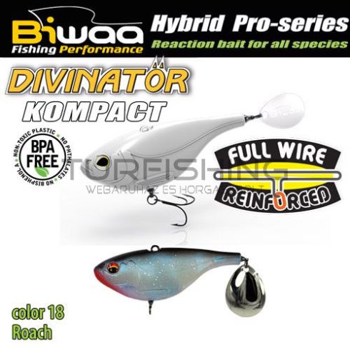 Biwaa DIVINATOR KOMPACT 70 7cm 30gr 18 Roach