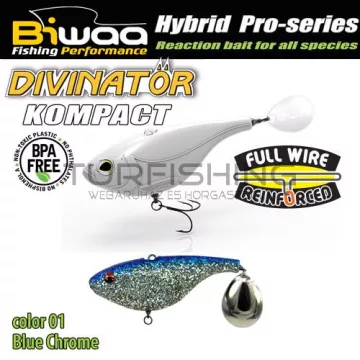 Biwaa DIVINATOR KOMPACT 90 9cm 55gr 01 Blue Chrome