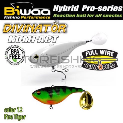 Biwaa DIVINATOR KOMPACT 90 9cm 55gr 12 Fire Tiger