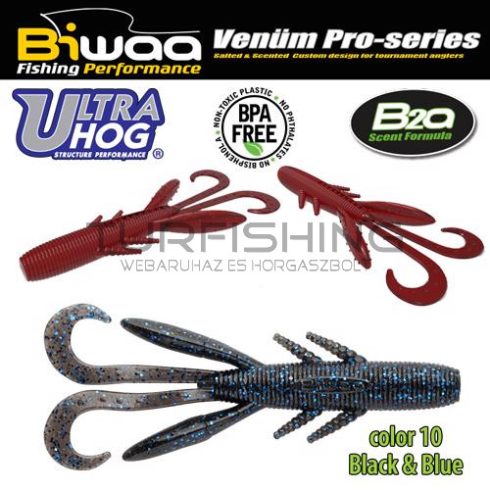 Biwaa ULTRA HOG 3" 7.5cm 10 Black & Blue