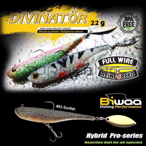 Biwaa DIVINATOR JUNIOR 14cm 22gr 53 Sunfish