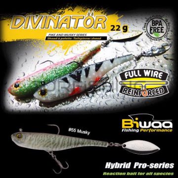 Biwaa DIVINATOR JUNIOR 14cm 22gr 55 Musky