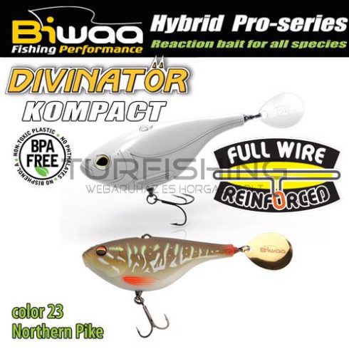 Biwaa DIVINATOR KOMPACT 50 5cm 20gr 23 Northern