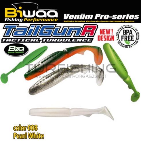 Biwaa TAILGUNR 3.5" 9cm 008 Pearl White