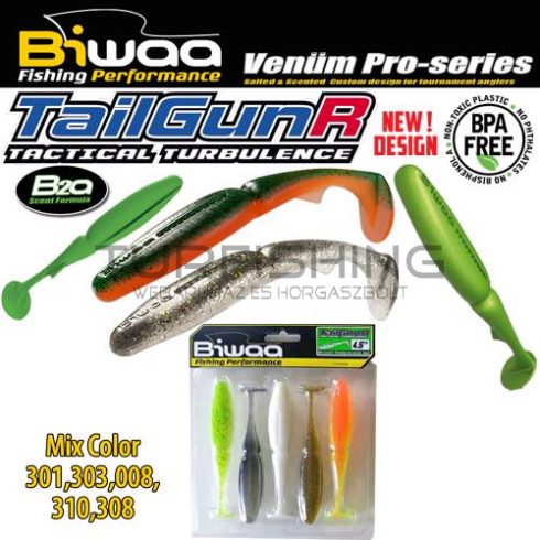 Biwaa TAILGUNR 4.5" 11.5cm Mix Color