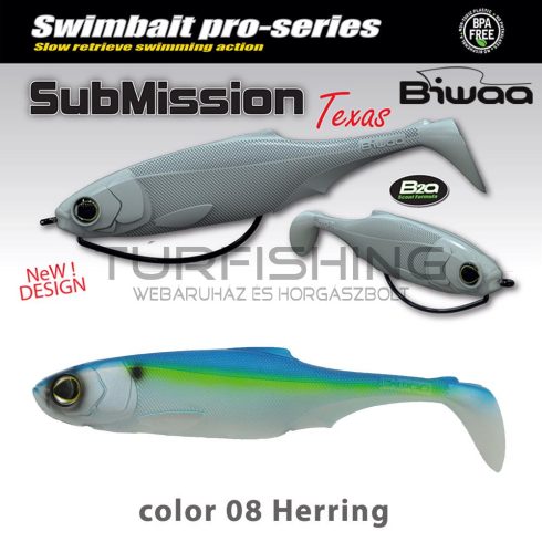 Biwaa SUBMISSION 4" 10cm 08 Herring