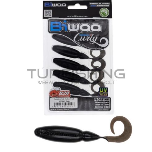 Biwaa TAILGUNR CURLY 2.5" 6.3cm 110 UV Black