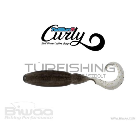 Biwaa BIWAA TAILGUNR CURLY 3.5" 9cm 206 Golden Shiner