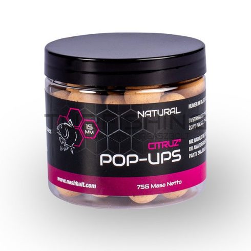 NASH BAITS Citruz Natural Pop-Up - 15mm 75g
