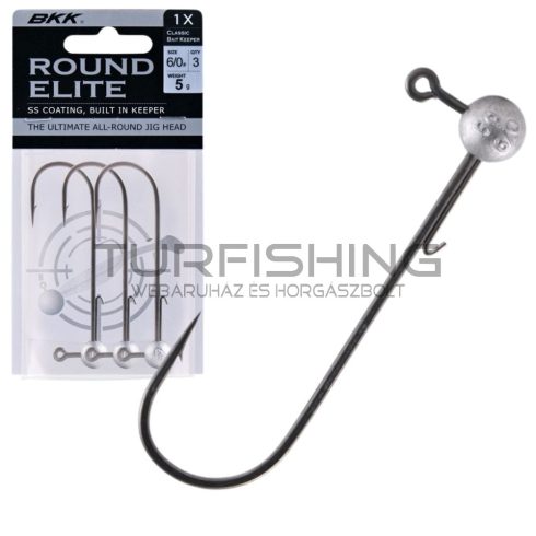 BKK_ROUND ELITE-CLASSIC BAIT KEEPER - 5G 1#, 3PCS