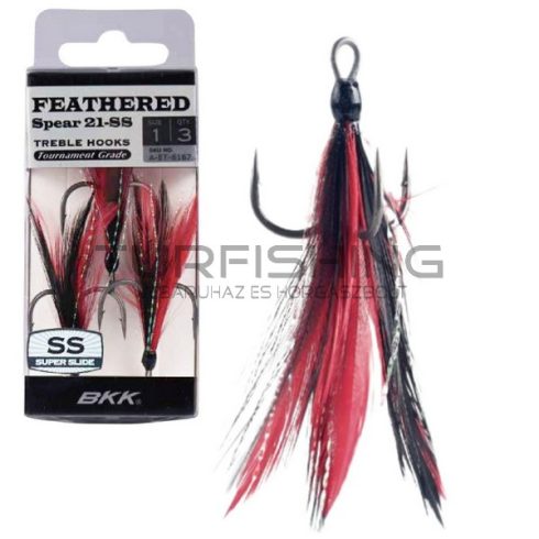 BKK_FEATHERED SPEAR-21 SS  6#  3DB/CSOMAG  RED-BLACK