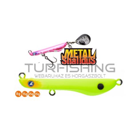 Blue Blue BLUEBLUE METAL SHALLDUS 8 40mm 8gr #16 Matt Chartreuse