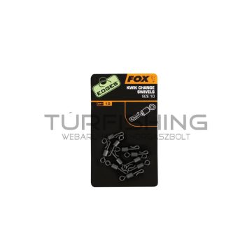 FOX EDGES™ KWIK CHANGE SWIVEL Gyorskapocs 10-es méret