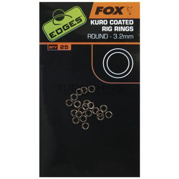 Fox Edges Kuro O Rings 3.2mm Medium x 25pcs