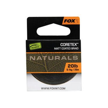   FOX Naturals Coretex 20 Méter 25 Lb / 11.3Kg Matt Coated Braid - Félmerev Bevonatos Előkezsinór 