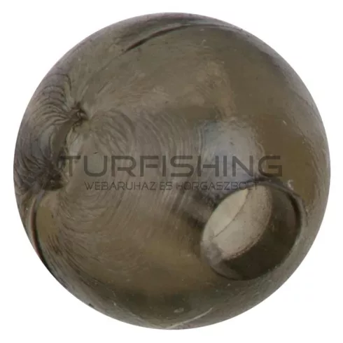 FOX EDGES™ NATURALS TAPERED BORE BEADS - 4MM Gumi gyöngy