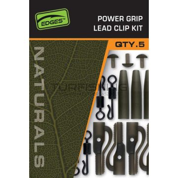   FOX EDGES™ NATURALS POWER GRIP LEAD CLIP KIT - Ólomklipsz készlet