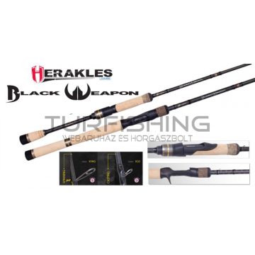   Herakles BLACK WEAPON REVENGE 660M BAITCAST 6'6" 1/8-1/2 Medium