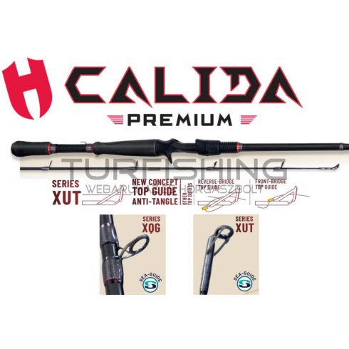 Herakles CALIDA PREMIUM HCPC608RB CAST 6'8" 203cm 1/4-3/4 7-21gr Rection Bait