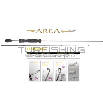   Herakles AREA ELISIUM ONE HEO170UL 5'6" 170cm 0.8-2.8gr Ultra Light