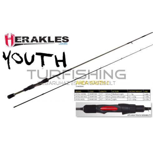 Herakles YOUTH TROUT AREA J HYJS2-505ML 5'5" 167cm 1-3gr Medium Light