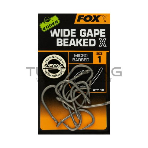 FOX EDGES Wide Gape Beaked X - 1-es méret 
