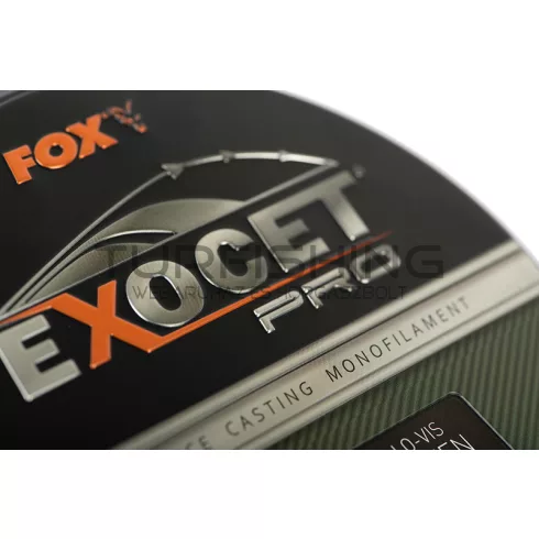Fox Exocet Pro Mono 0.261Mm 10Lb 4.55Kg 1000M Green Monofil Zsinór