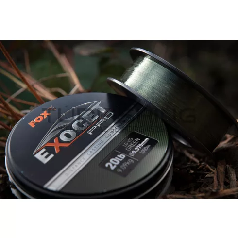 Fox Exocet Pro Mono 0.400Mm 23Lb 10.45Kg 1000M Green Monofil Zsinór