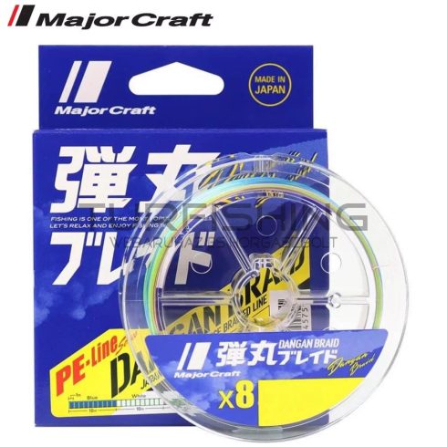 Major Craft MAJOR CRAFT DANGAN BRAID X8 150m #0.6 14lb Multicolor