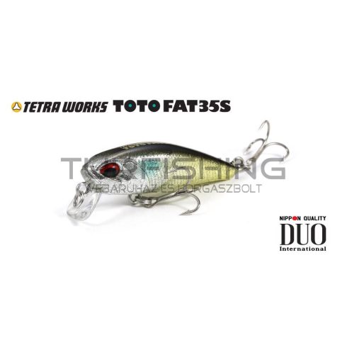 Duo DUO TETRA WORKS TOTO FAT 35S 3.5cm 2.1gr CCC0075 Lemon Boost