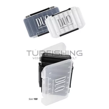   Duo DOBOZ DUO REVERSE LURE CASE 100 19.3x10x3cm White/Silver Logo