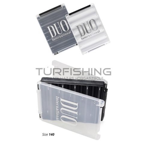 Duo DOBOZ DUO REVERSE LURE CASE 140 20.5x14.5x4cm White/Silver Logo