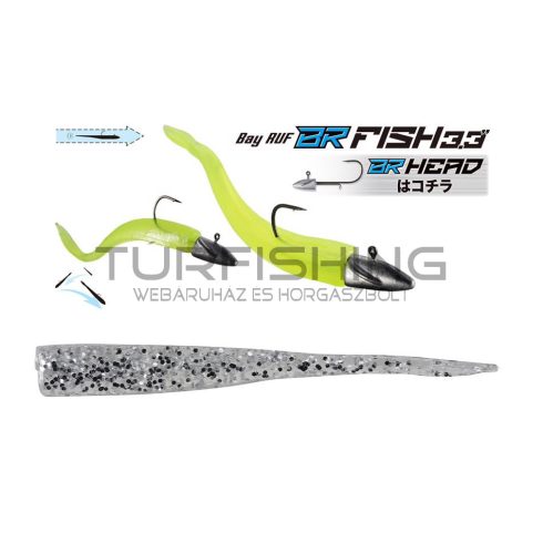 Duo DUO BAYRUF BR FISH 3.3" 8.4cm S035 UV Silver