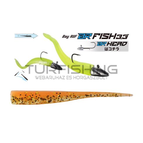 Duo DUO BAYRUF BR FISH 3.3" 8.4cm S040 Orange Gold