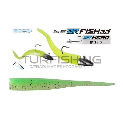 Duo DUO BAYRUF BR FISH 3.3" 8.4cm S044 Lime Gold