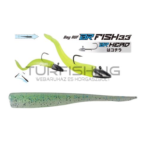 Duo DUO BAYRUF BR FISH 3.3" 8.4cm S045 Kibinago Green