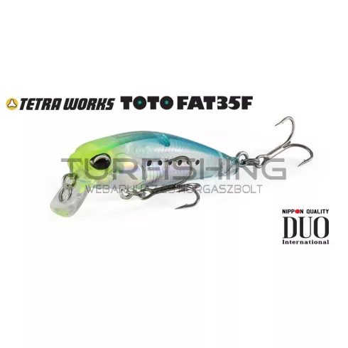 Duo DUO TETRA WORKS TOTO FAT 35F 3.5cm 1.8gr CNA0655 UV Ghost Sardine