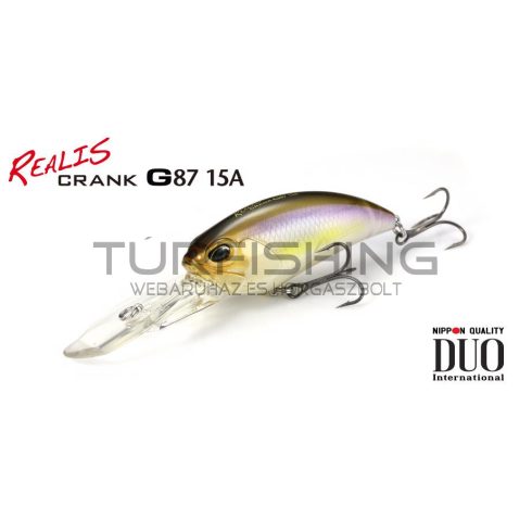 Duo DUO REALIS CRANK G87 15A G-FIX 8.7cm 34gr GEA3006 Ghost Minnow