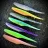   Duo DUO REALIS VERSA PINTAIL 5" 12.5cm F090 Psychedelic Chart