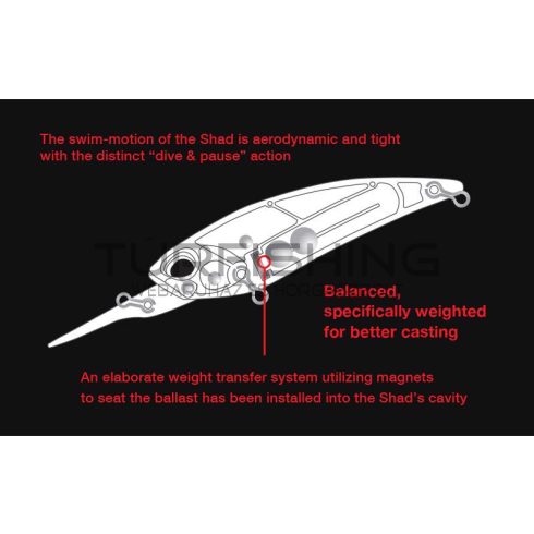 Duo DUO REALIS SHAD 59MR SP 5.9cm 4.7gr GEA3006 Ghost Minnow